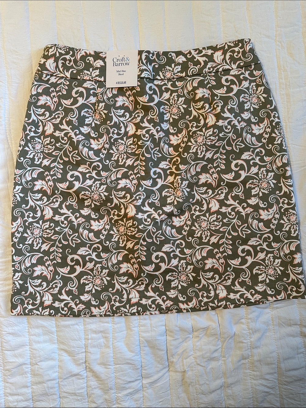 Craft & Barrow Mid-rise Skort